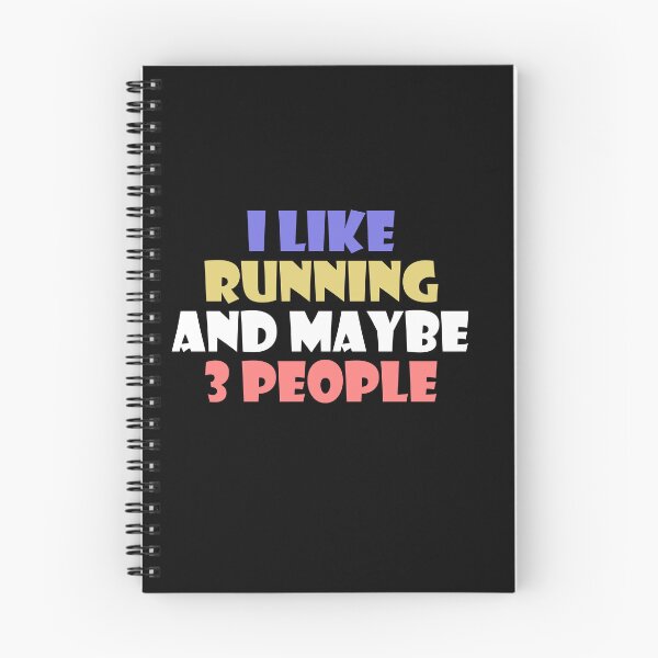 Item preview, I Like Running And Maybe 3 People  - Funny Running II designed and sold by RunPower.