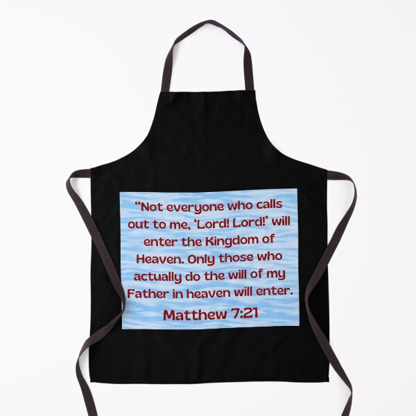 Item preview, Bible Verse Matthew 7:21 designed and sold by Prayingwarrior.