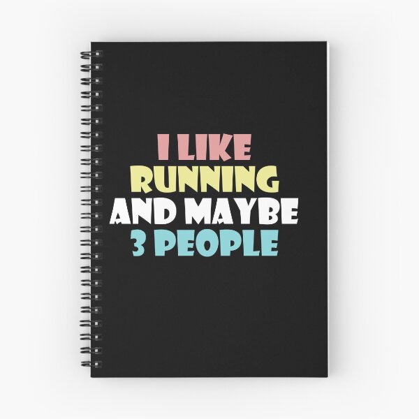Item preview, I Like Running And Maybe 3 People  - Funny Running III designed and sold by RunPower.