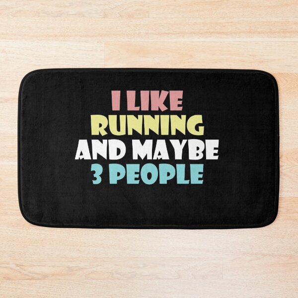 Item preview, I Like Running And Maybe 3 People  - Funny Running III designed and sold by RunPower.