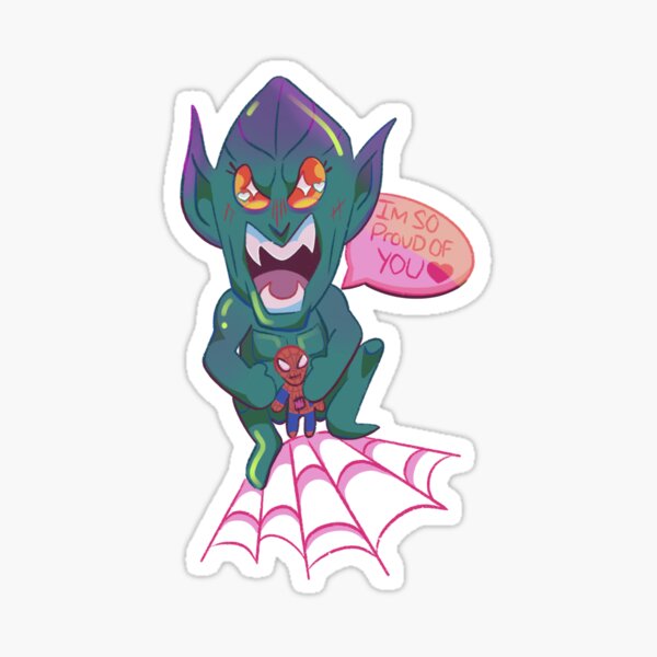 Duende Verde Gabri (Squints at u eyes) Sticker for Sale by