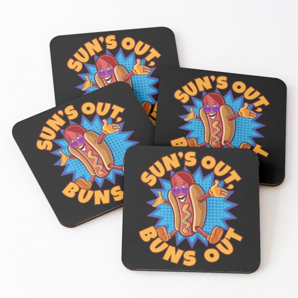 Item preview, Suns Out Buns Out Hot Dogs Sausages designed and sold by MooonTees.