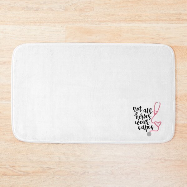 Item preview, Calligraphy Not All Heroes Wear Capes, Nurses and Doctors designed and sold by tbcalligraphy.