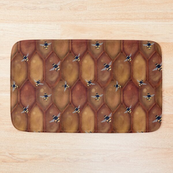 Item preview, Honey and Bumble Bee Pattern designed and sold by IcyArtShop.