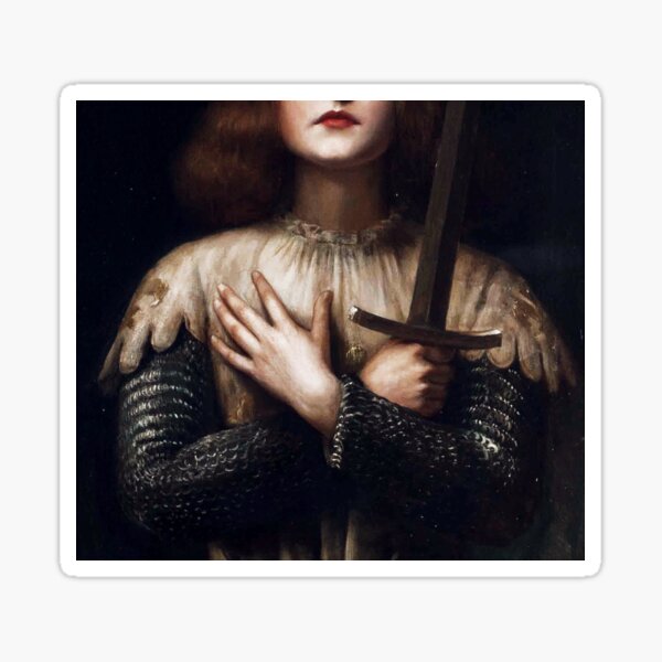 Item preview, Paul Antoine de la Boulaye - Joan Of Arc painting detail designed and sold by elinaarbidane.