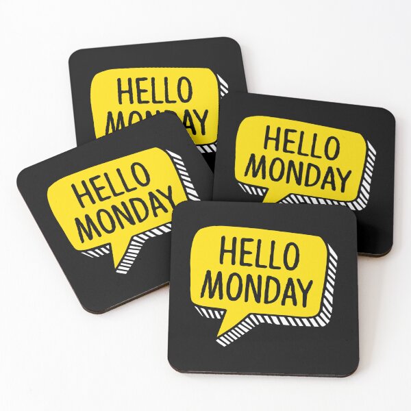 Item preview, Hello Monday designed and sold by retrippy.