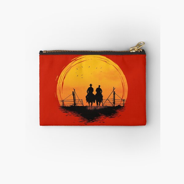 Item preview, Cowboys Riding In The Sunset designed and sold by LazyBuffalo.
