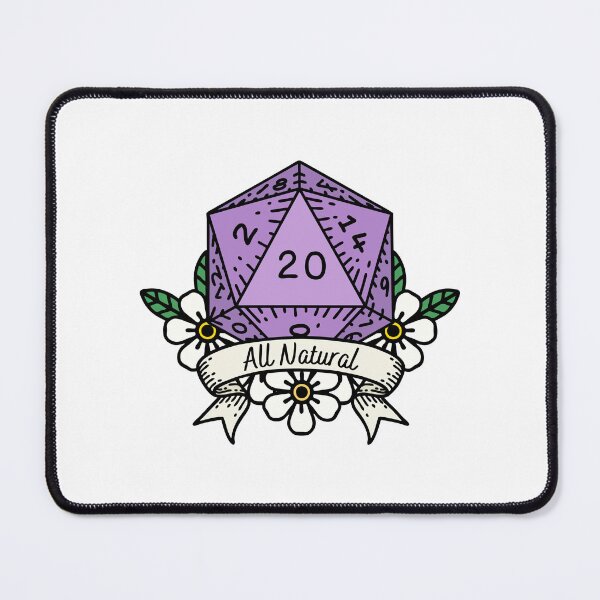 Item preview, D20 - All Natural designed and sold by SarcasticRow.
