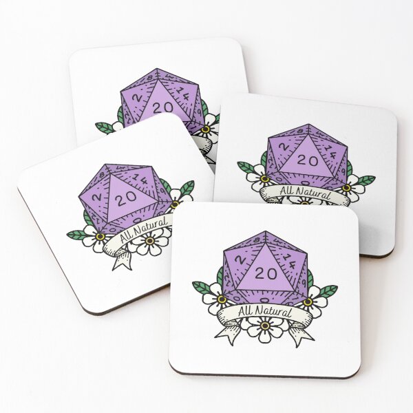 Item preview, D20 - All Natural designed and sold by SarcasticRow.