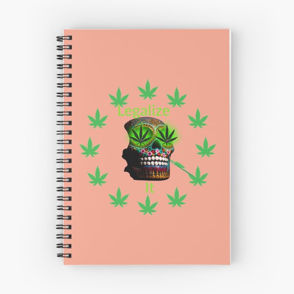 Item preview, Legalize it, Weed Marijuana Skull Smoking. designed and sold by BestDesignbySof.