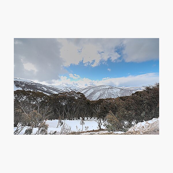 Item preview, Snow.. Australia.... Never ! - Victorian Alps National Park ,Victoria Australia designed and sold by Salieri1627.