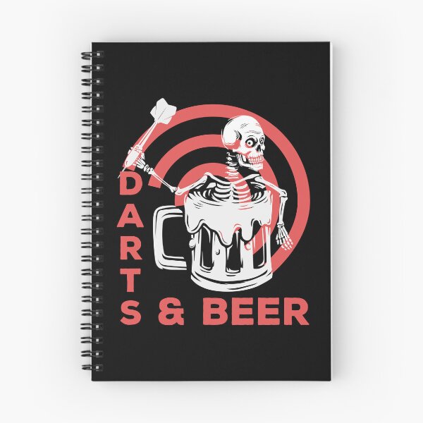 Item preview, Darts and Beer Skeleton designed and sold by OmmeDesigns.