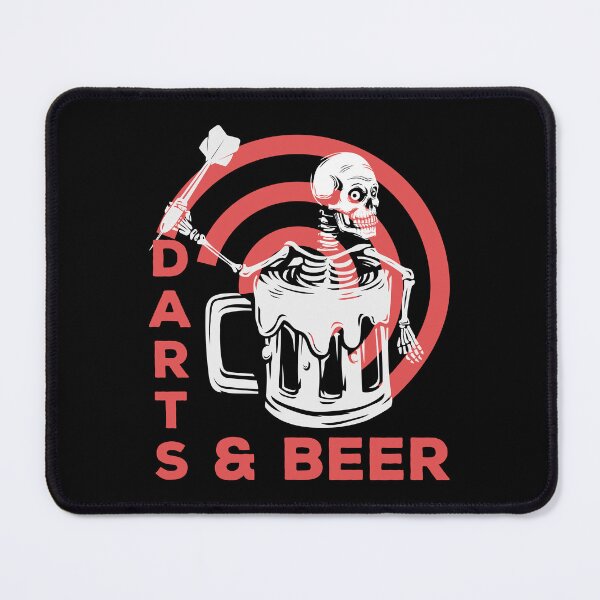 Item preview, Darts and Beer Skeleton designed and sold by OmmeDesigns.