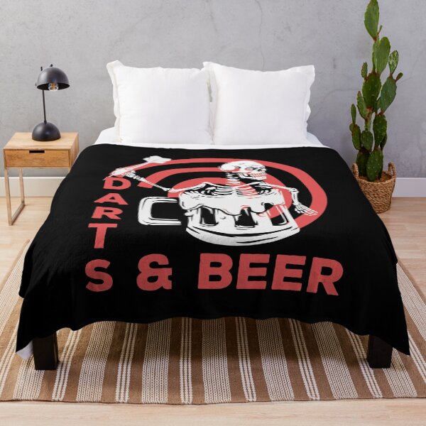 Item preview, Darts and Beer Skeleton designed and sold by OmmeDesigns.