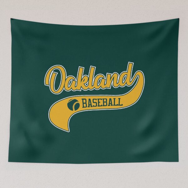 Item preview, Retro Oakland Baseball Vintage Athletic Swoosh designed and sold by pixeljamz.