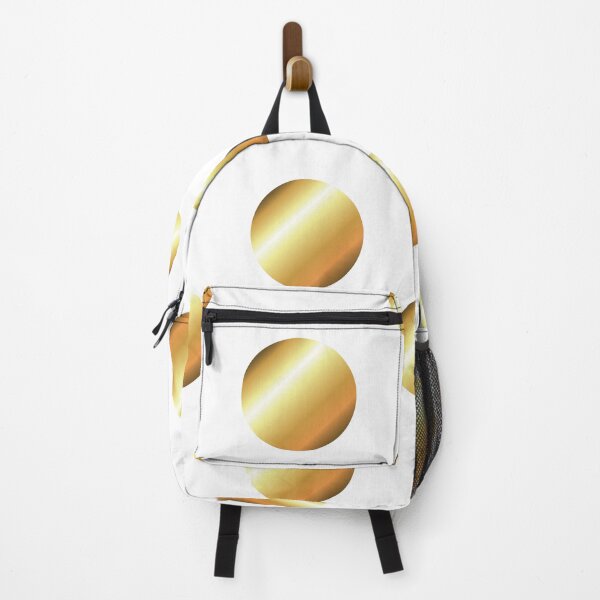 Item preview, Metallic Gold Gradient Shiny Abstract Futuristic Circle designed and sold by Inogitna Designs.