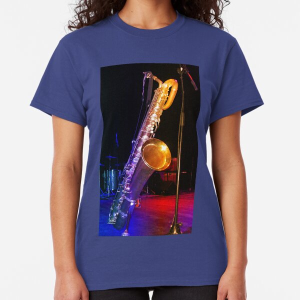 Jazzy Tone Colours - Bari Sax Classic T-Shirt
