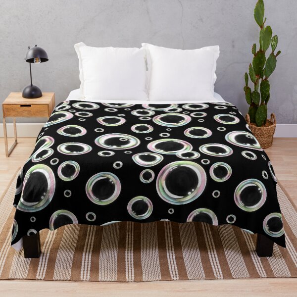 Item preview, Bubble Pattern Black designed and sold by Julie Erin Designs.