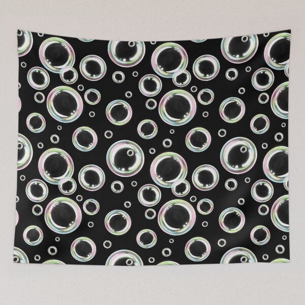 Item preview, Bubble Pattern Black designed and sold by Julie Erin Designs.