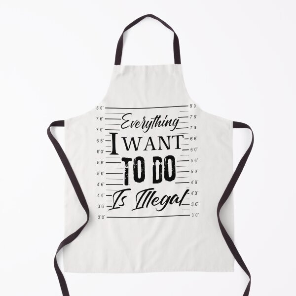 Item preview, Everything I Want To Do Is Illegal designed and sold by adeleqo.