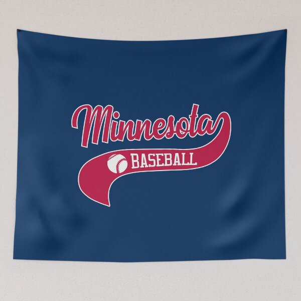 Item preview, Béisbol retro de Minnesota con logo vintage designed and sold by pixeljamz.