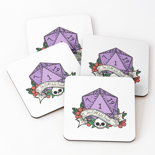 Item preview, D20 - In DM We Trust designed and sold by SarcasticRow.