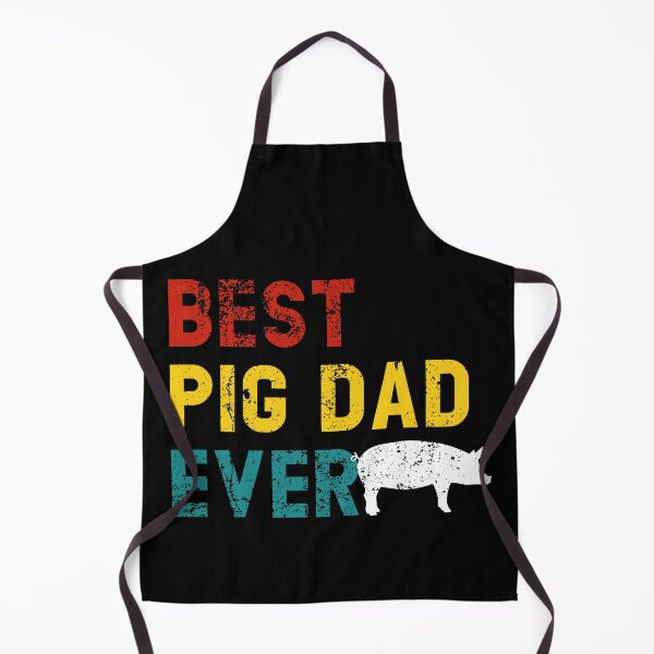 Item preview, Best Pig Dad Ever Vintage Disterss  designed and sold by Mariano Topno.