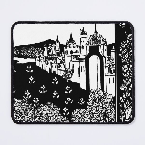 Item preview, “Riding Out From The Abbey” by Aubrey Beardsley designed and sold by PatricianneK.
