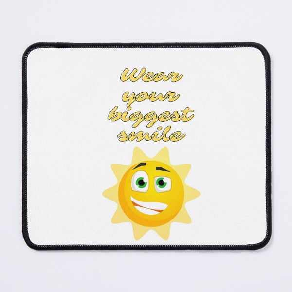Item preview, Big Smile motive for a positive life designed and sold by ninaklan.