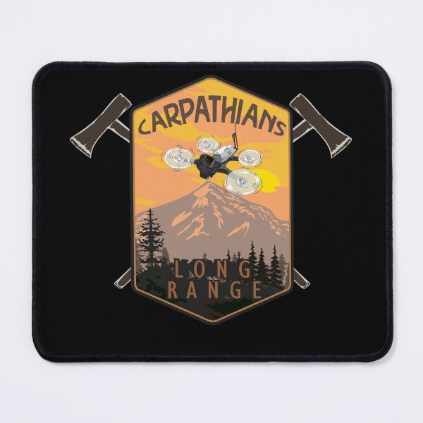 Item preview, Carpathians Long Range Drone T-Shirt / Quadcopter Tee designed and sold by KwaddStore.
