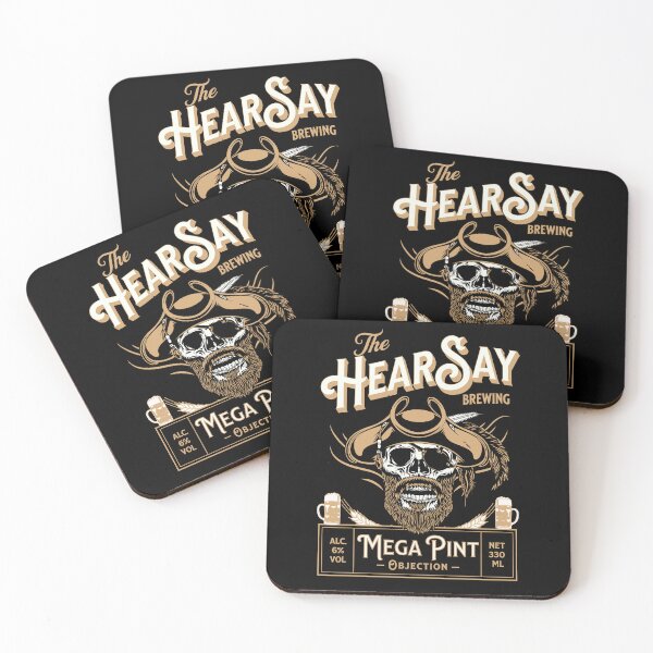 Item preview, HearSay Mega Pint Brewing Objection Mega Pint designed and sold by wrinkledhippie.