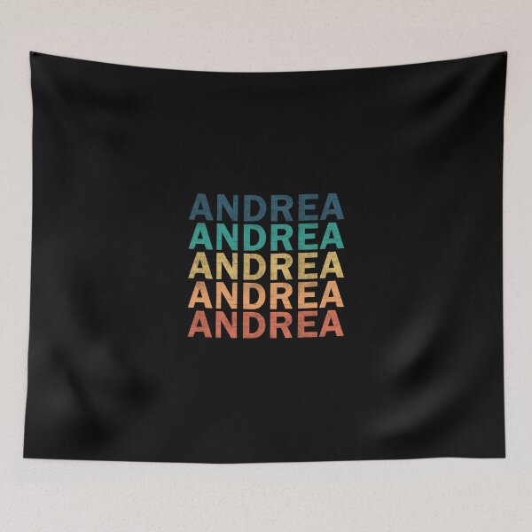 Item preview, Andrea Name T Shirt - Andrea Vintage Retro Name Gift Item Tee designed and sold by rolandchel.