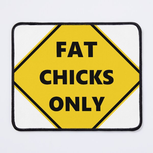 Item preview, FAT CHICKS ONLY designed and sold by KarmaRoots.