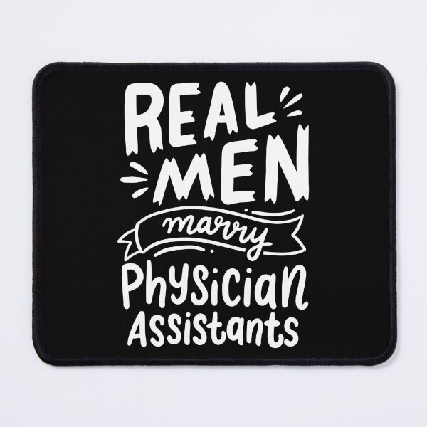Item preview, Real Men Marry Physician Assistants Healthcare Gift designed and sold by haselshirt.