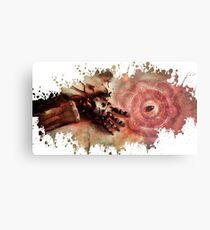 Fullmetal alchemist edwar hand splatter Metal Print