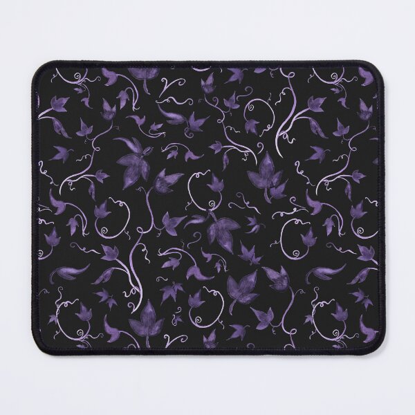 Item preview, Twirling Vines Purple & Grey designed and sold by Peculiaris.