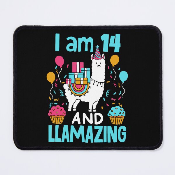 Item preview, I Am 14 And Llamazing Amazing Llama Animal Birthday designed and sold by haselshirt.