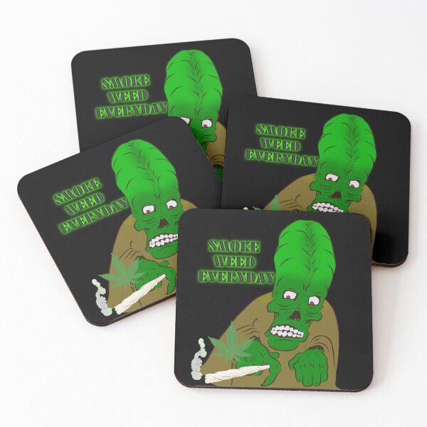 Item preview, Alien Smoking  Clouds Weed CBD Cannabis. designed and sold by BestDesignbySof.