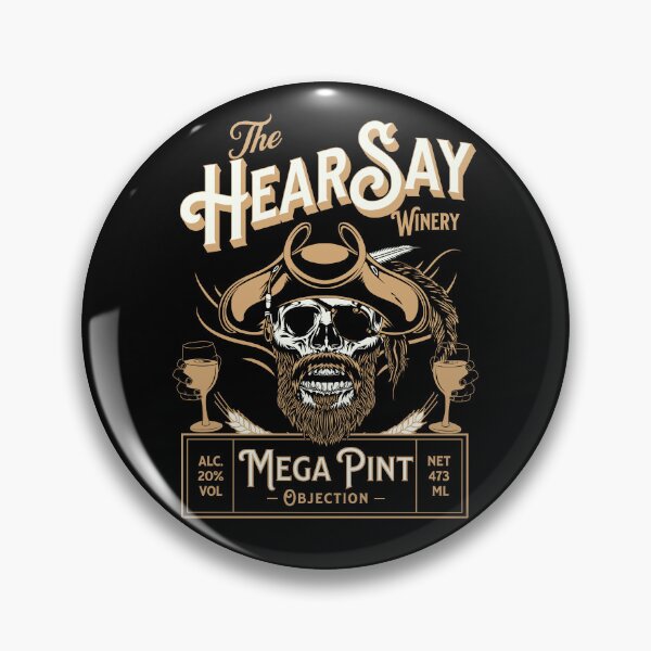Item preview, HearSay Mega Pint Brewing Objection Mega Pint designed and sold by wrinkledhippie.