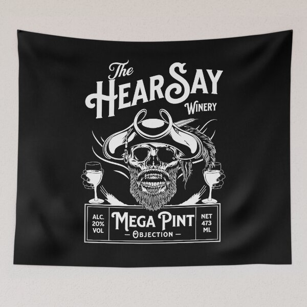 Item preview, HearSay Mega Pint Brewing Objection Mega Pint designed and sold by wrinkledhippie.