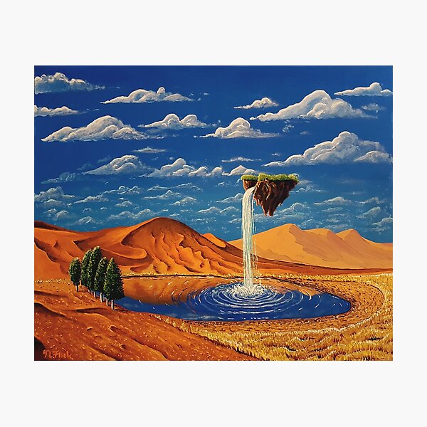 Item preview, Desolate Cascade designed and sold by flooko.