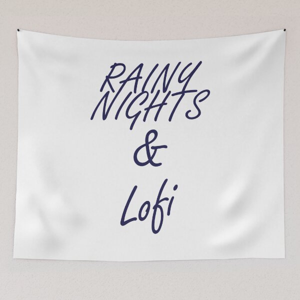 Item preview, Rainy Nights & Lofi designed and sold by CiaravinoStudio.