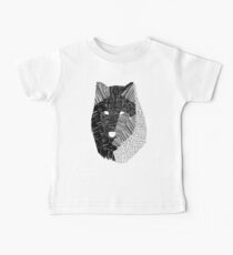 Wolf Mask Baby Tee