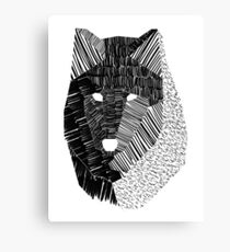 Wolf Mask Canvas Print
