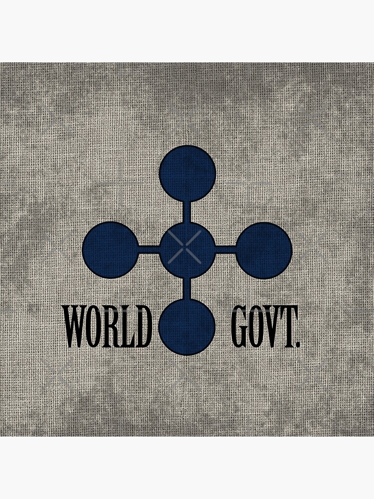 OP 6 - Flag of the World Government Art Board Print by Cleobule