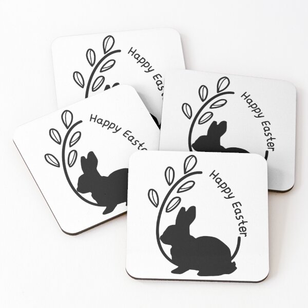 Item preview, Happy easter with bunny   designed and sold by RoyalDesignUSA.