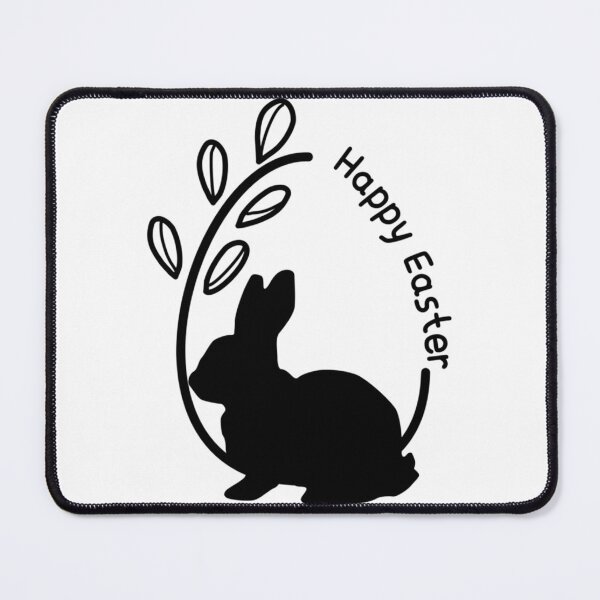 Item preview, Happy easter with bunny   designed and sold by RoyalDesignUSA.