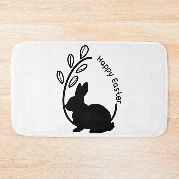Item preview, Happy easter with bunny   designed and sold by RoyalDesignUSA.