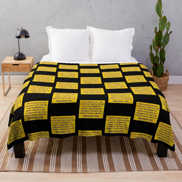 Item preview, Bible Verse Matthew 7:21 designed and sold by Prayingwarrior.
