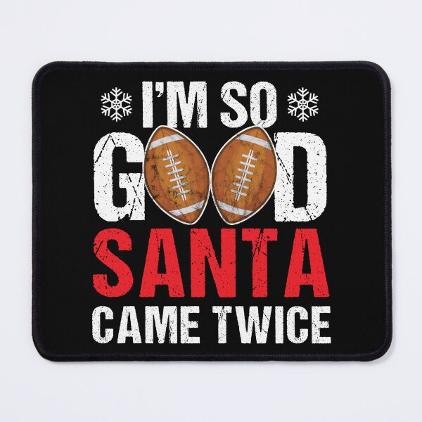 Item preview, American Football Santa Christmas Snow Holiday Xmas Gift designed and sold by haselshirt.